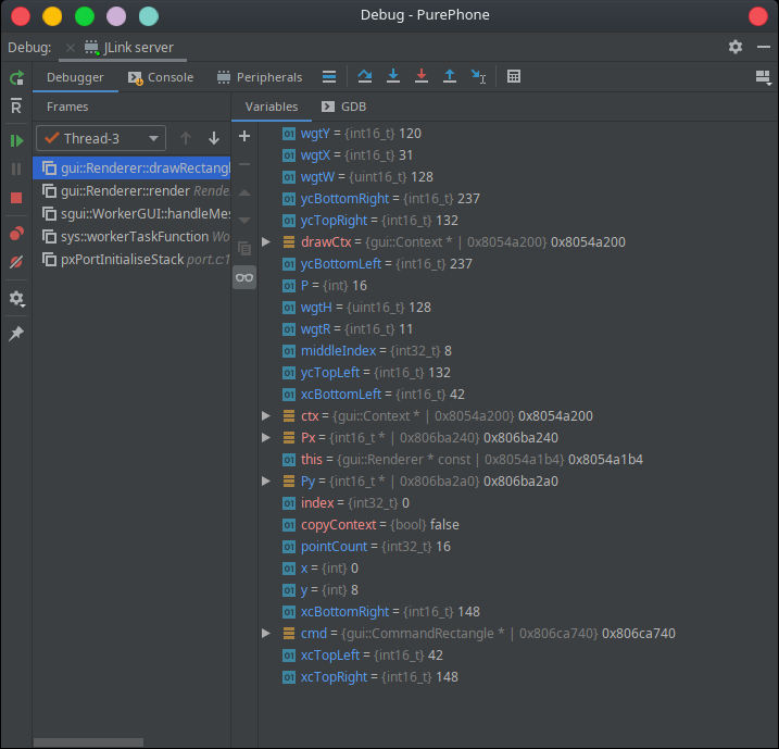 CLion screenshot 1